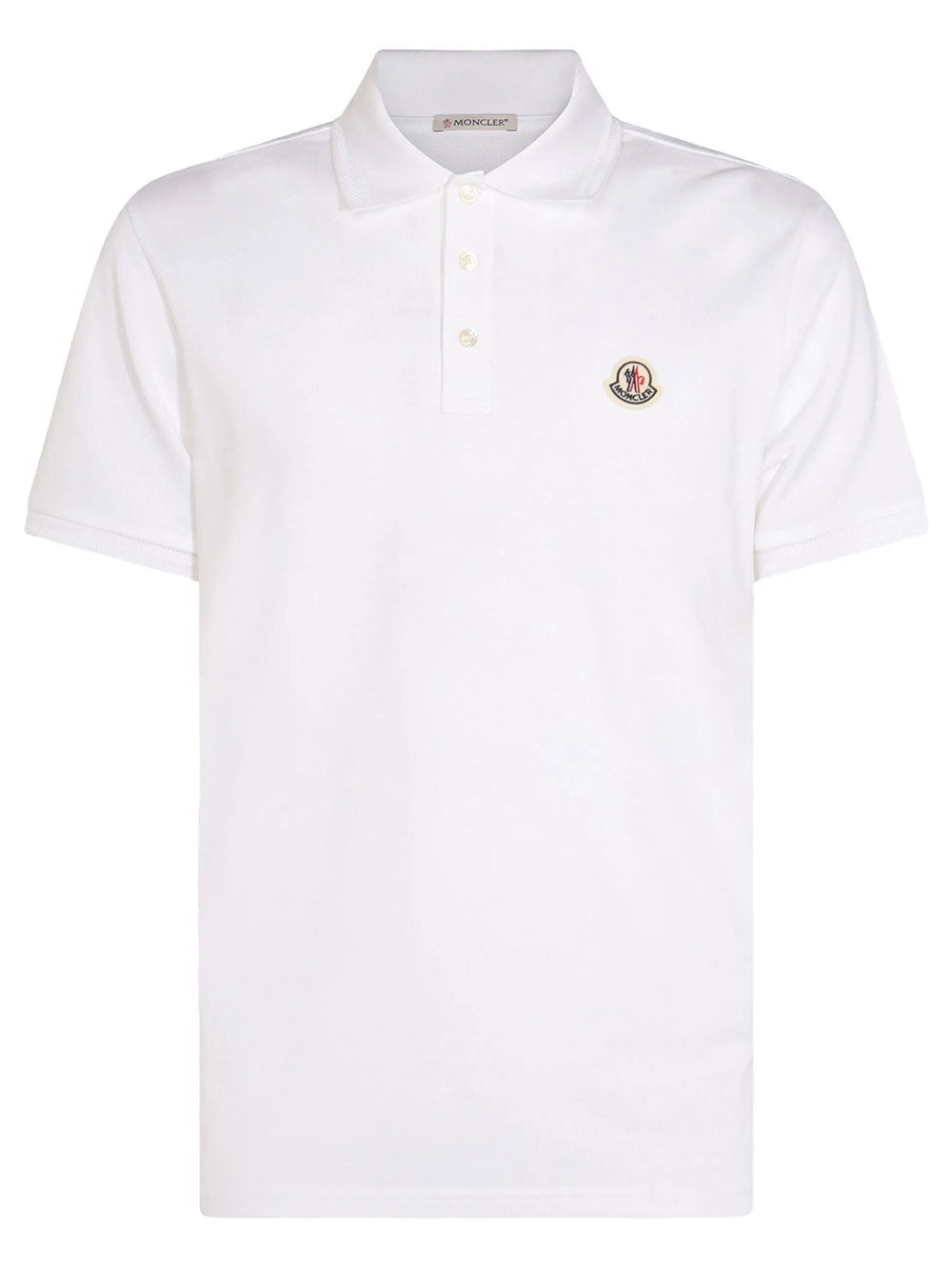 Moncler Men Double Logo Patch Cotton T-Shirt MONCLER