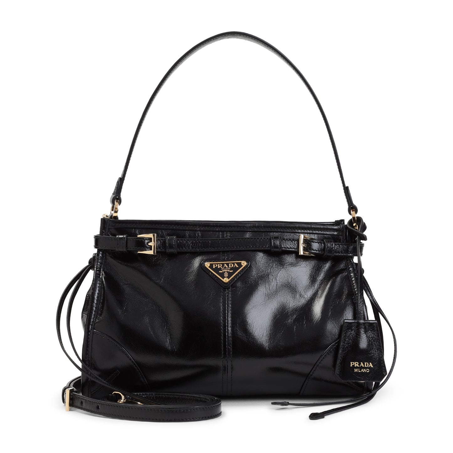 Prada Bonnie Small Leather Bag Women PRADA