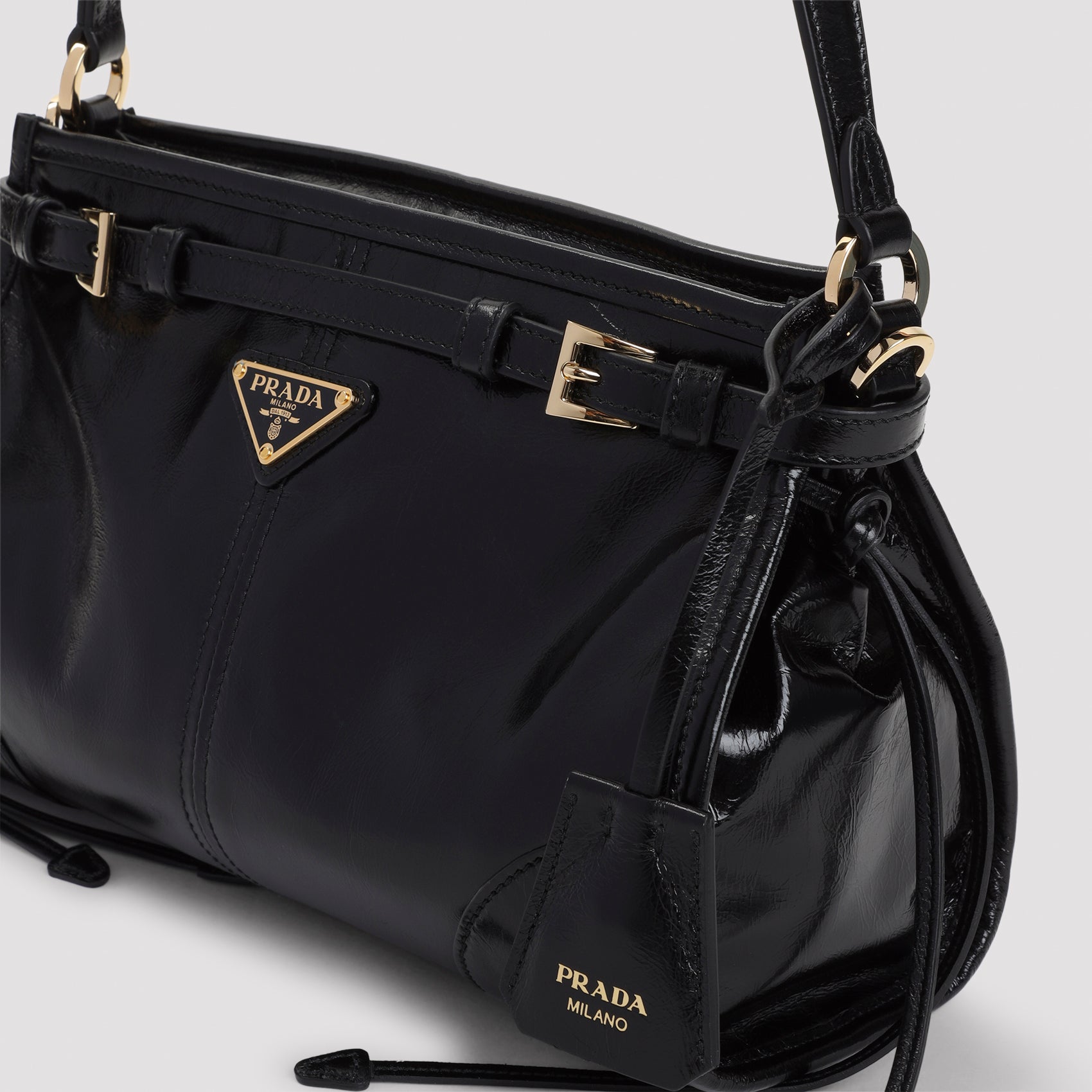 Prada Bonnie Small Leather Bag Women PRADA