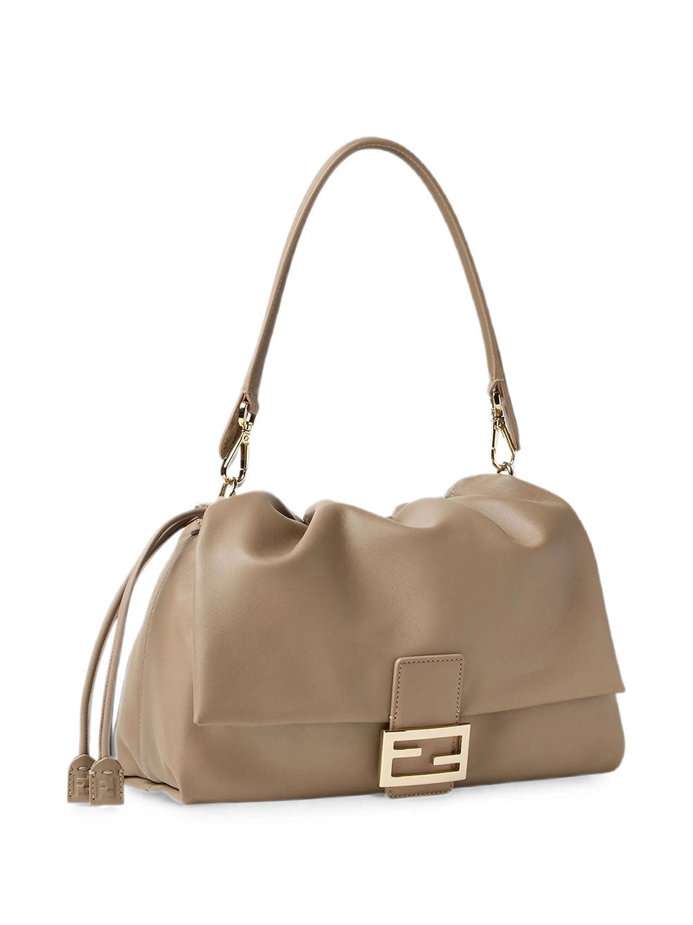 Fendi Women Baguette® Soft Large In Nappa Tortora FENDI