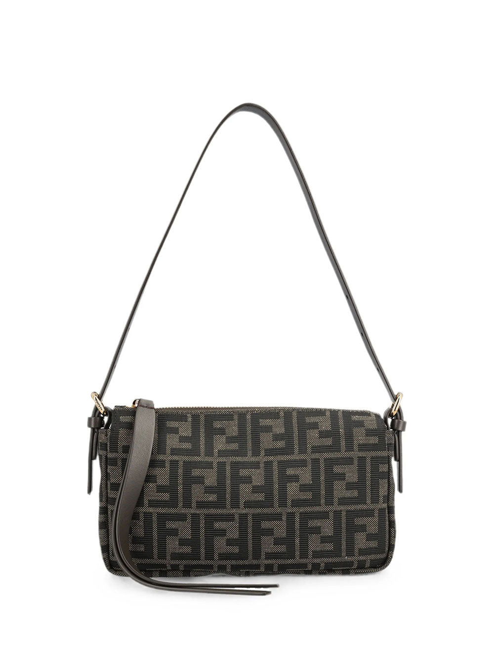 Fendi Women Borsa Zip Top Small  In Tessuto Jacquard Ff Zucca FENDI