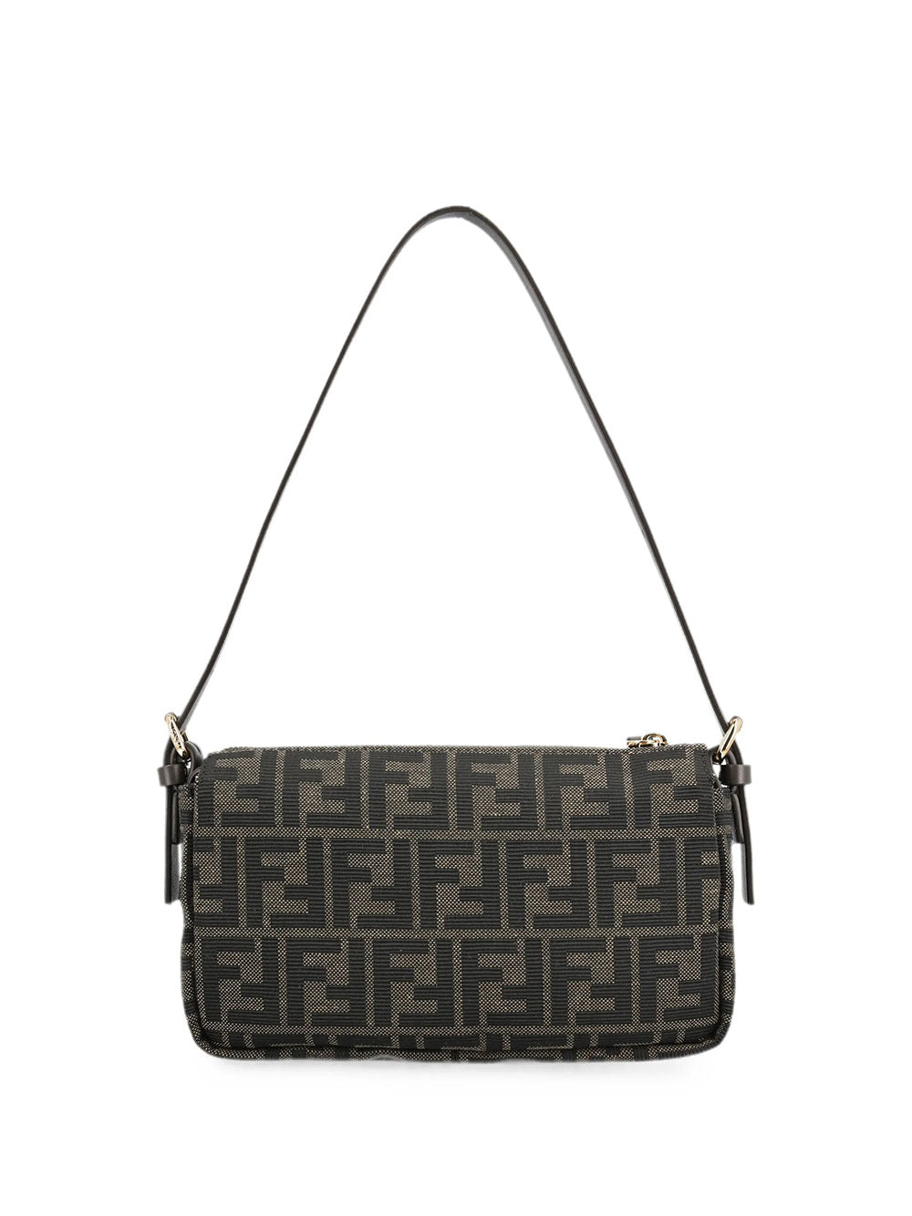 Fendi Women Borsa Zip Top Small  In Tessuto Jacquard Ff Zucca FENDI