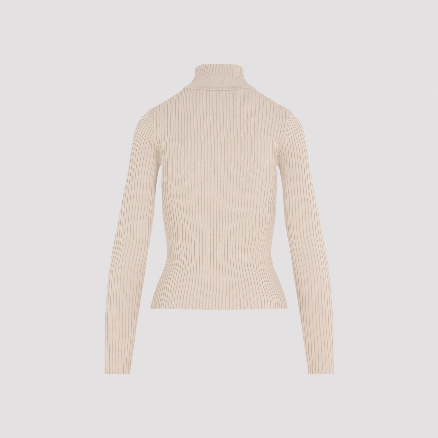 Courrèges Roll Neck Ribbed Jumper Women COURREGES