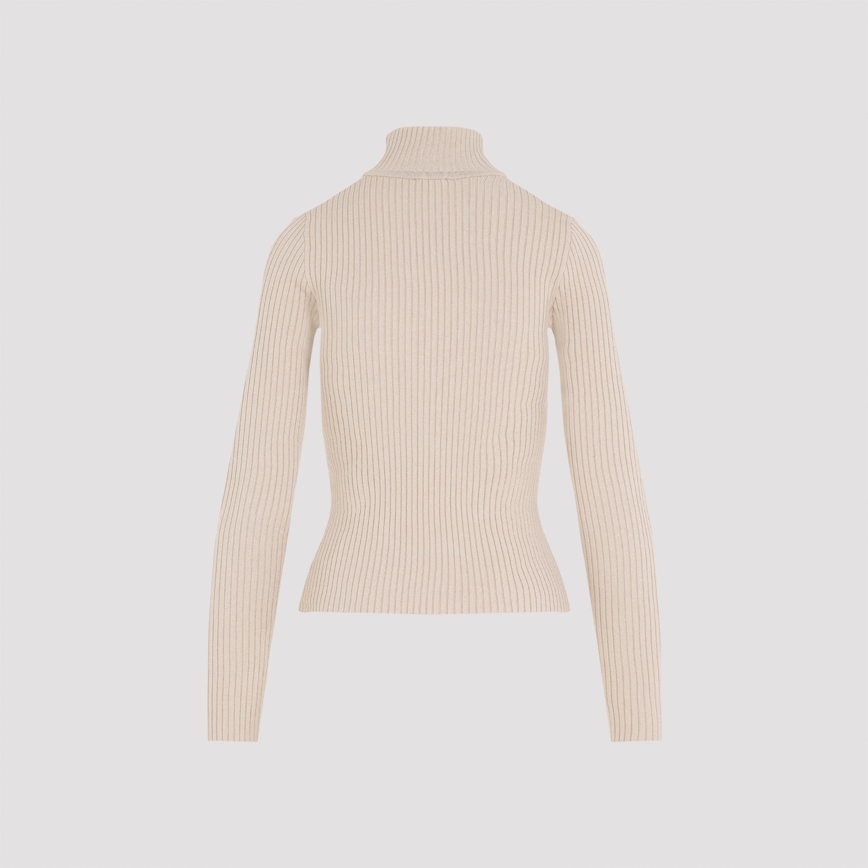 Courrèges Roll Neck Ribbed Jumper Women COURREGES