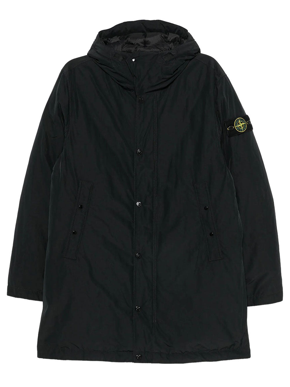 Stone Island Men Parka Lungo Imbottito Con Antigoccia STONE ISLAND