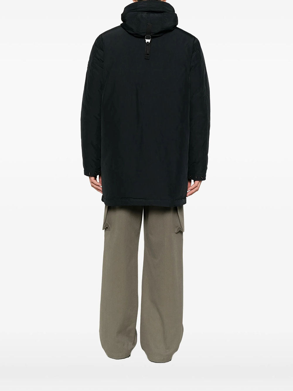 Stone Island Men Parka Lungo Imbottito Con Antigoccia STONE ISLAND