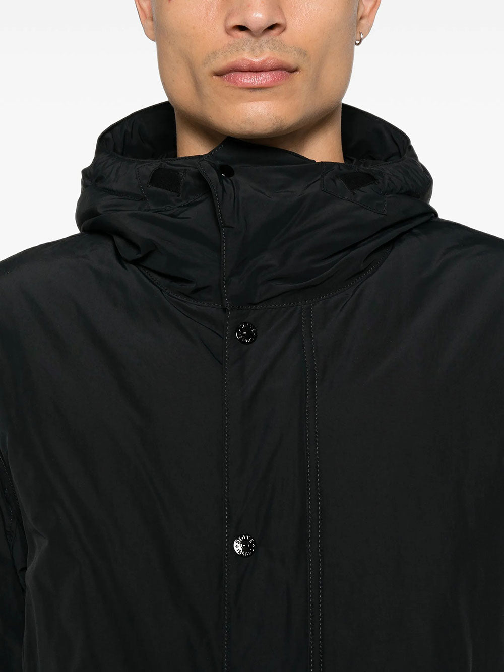 Stone Island Men Parka Lungo Imbottito Con Antigoccia STONE ISLAND