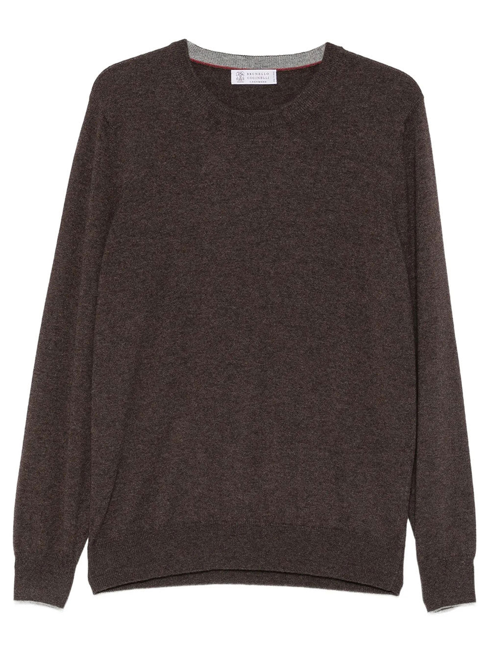 Brunello Cucinelli Men Cashmere Crew Neck Sweater BRUNELLO CUCINELLI