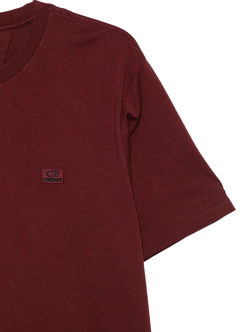 C.P. Company Men T-Shirt 30/1 In Jersey Con Patch Logo C.P. COMPANY