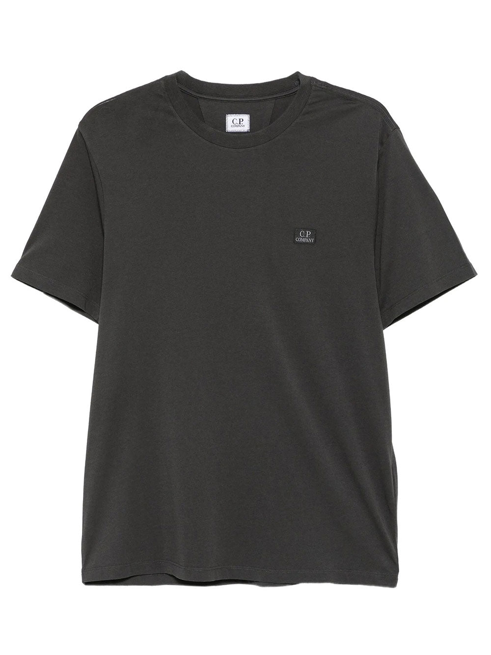 C.P. Company Men T-Shirt 30/1 In Jersey Con Patch Logo C.P. COMPANY