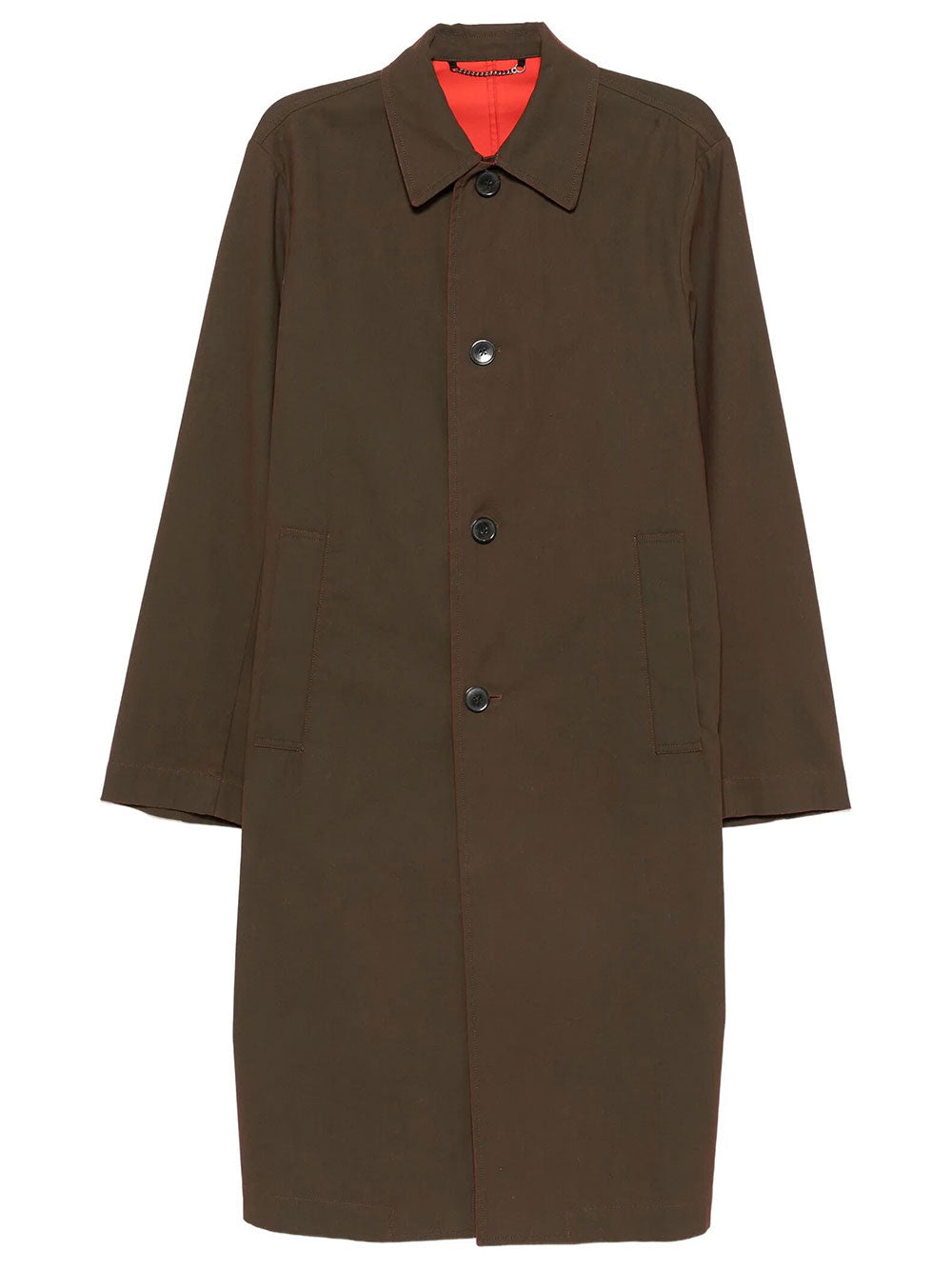 Dries Van Noten Men Cappotto Rankles In Cotone DRIES VAN NOTEN