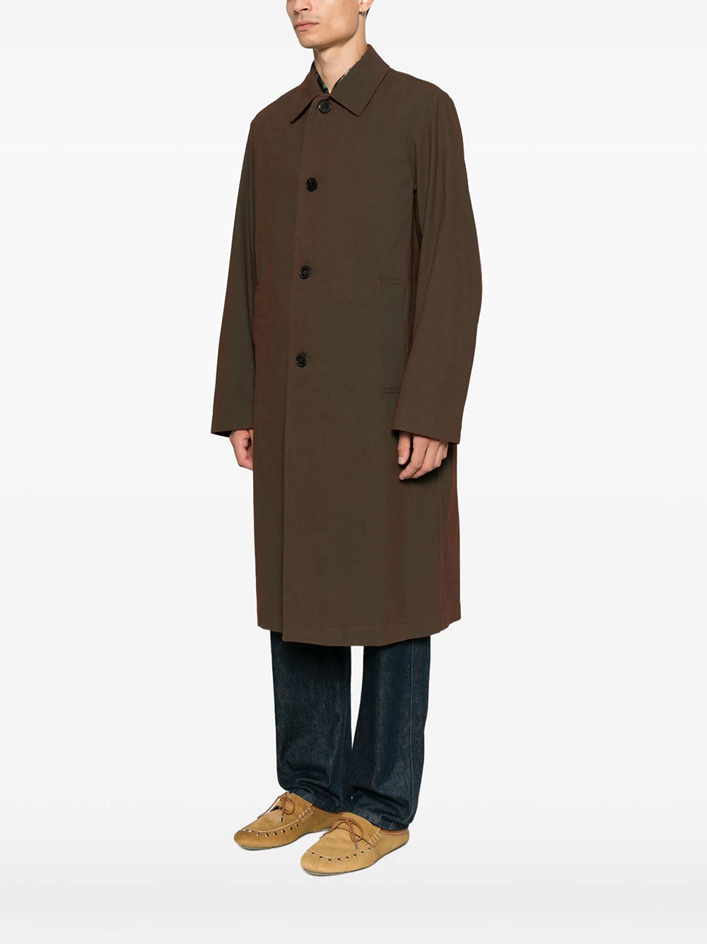 Dries Van Noten Men Cappotto Rankles In Cotone DRIES VAN NOTEN