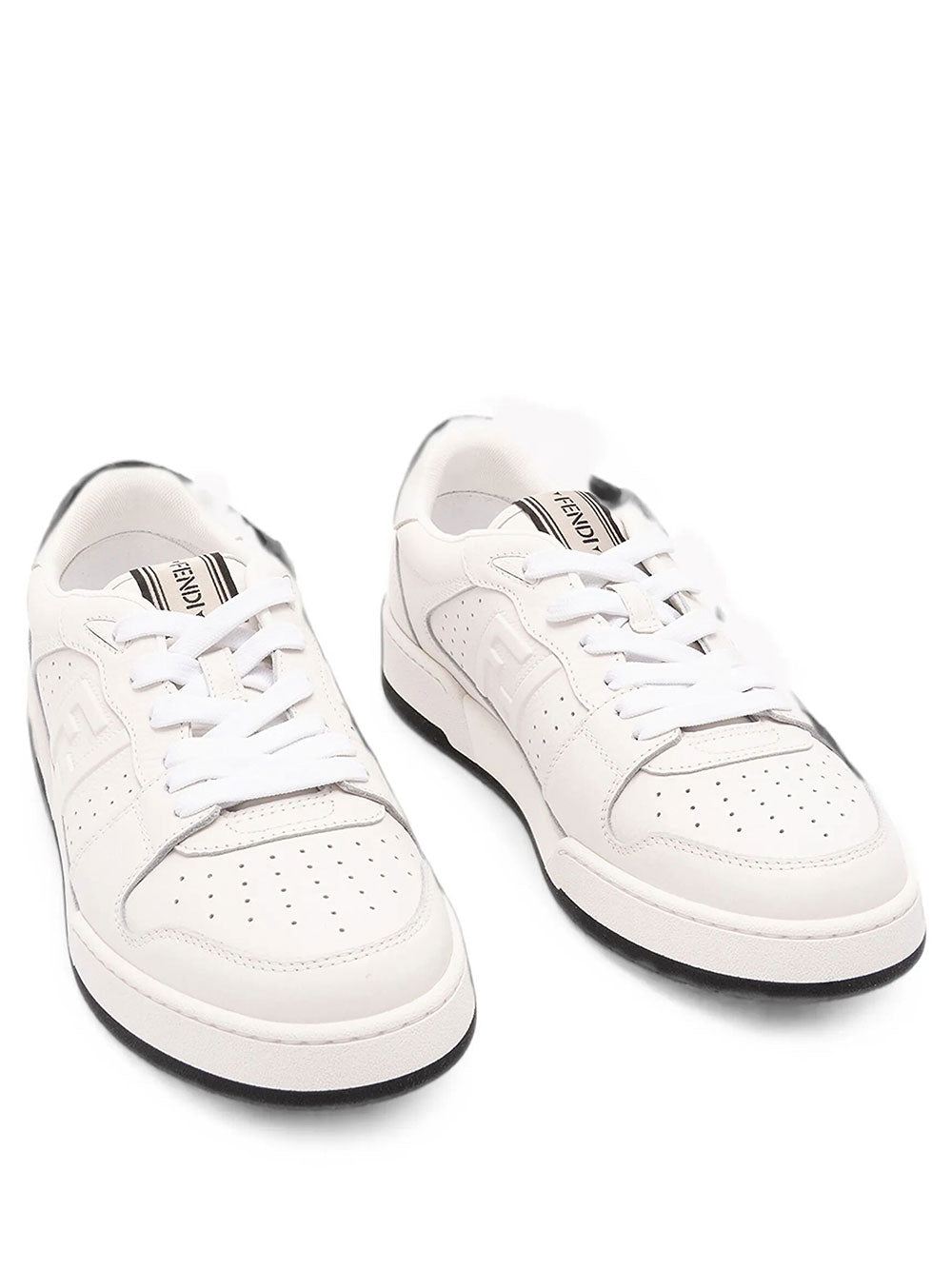 Fendi Men Sneakers Fendi Match In Pelle FENDI