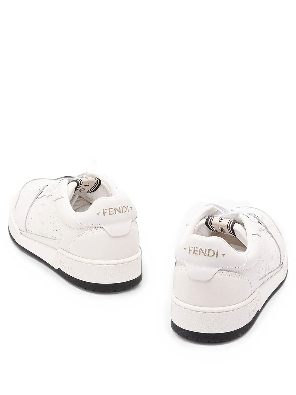 Fendi Men Sneakers Fendi Match In Pelle FENDI