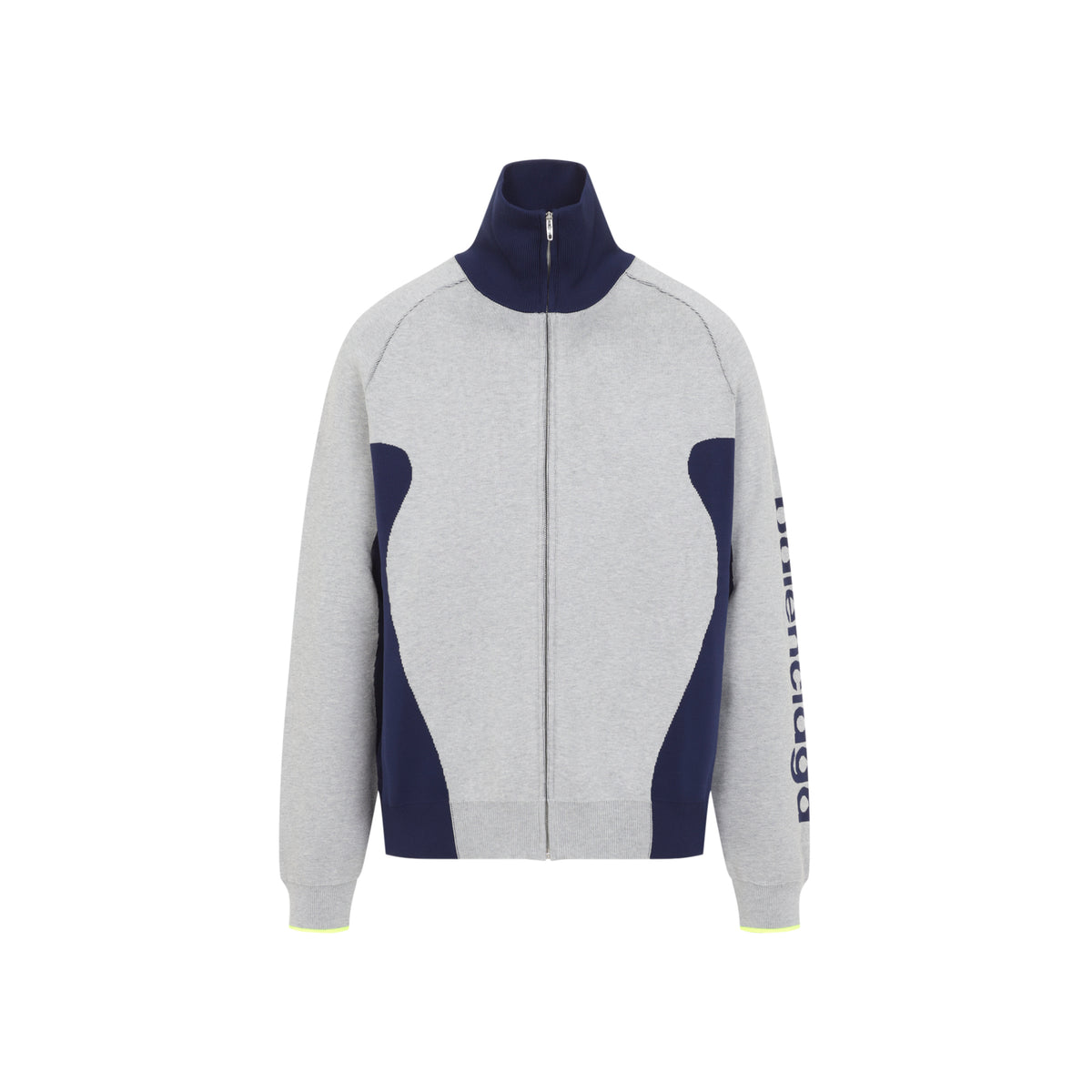 Balenciaga Knitted Zip Up Cardigan Men BALENCIAGA