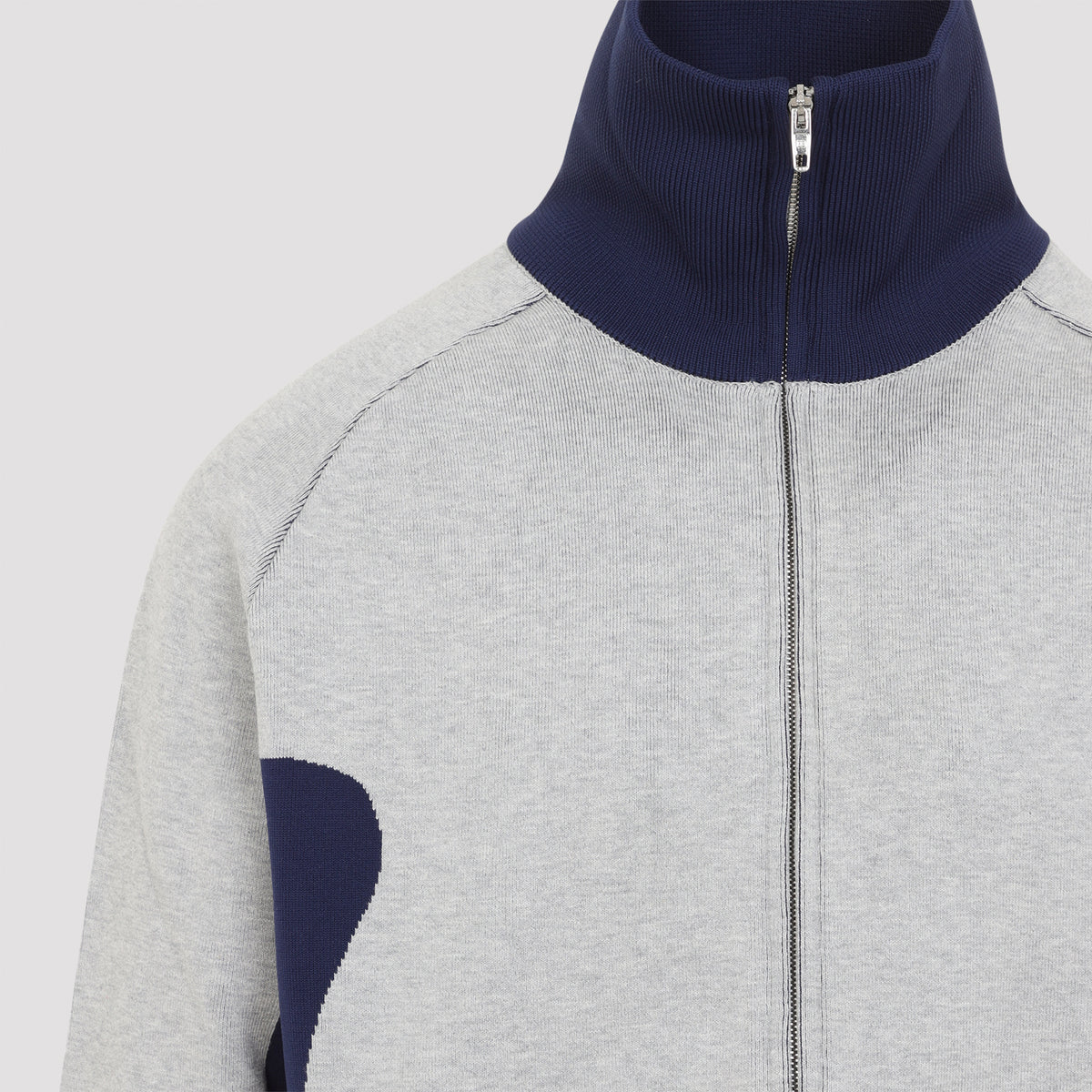 Balenciaga Knitted Zip Up Cardigan Men BALENCIAGA