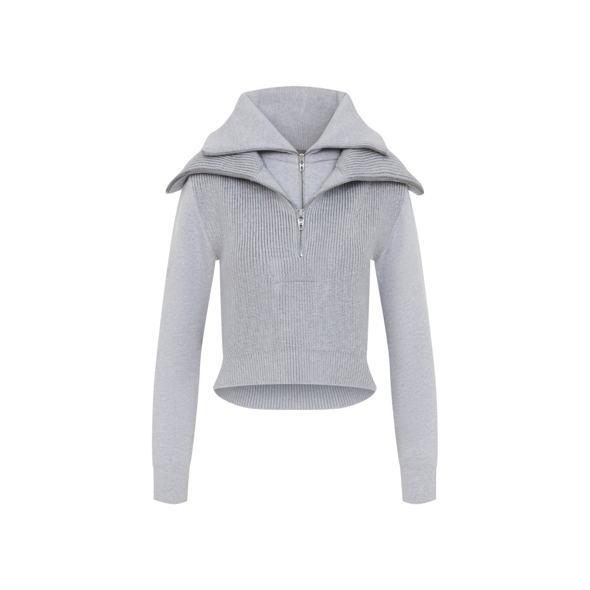 Balenciciaga Double Collar Camionneur Sweater Women BALENCIAGA