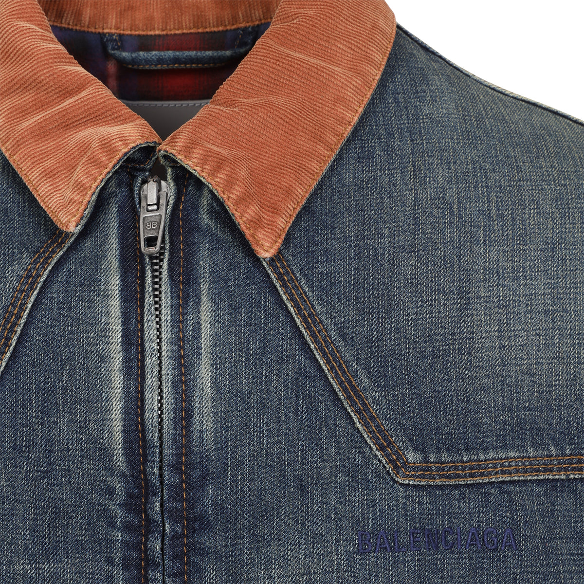 Balenciaga Denim Workwear Jacket Men BALENCIAGA