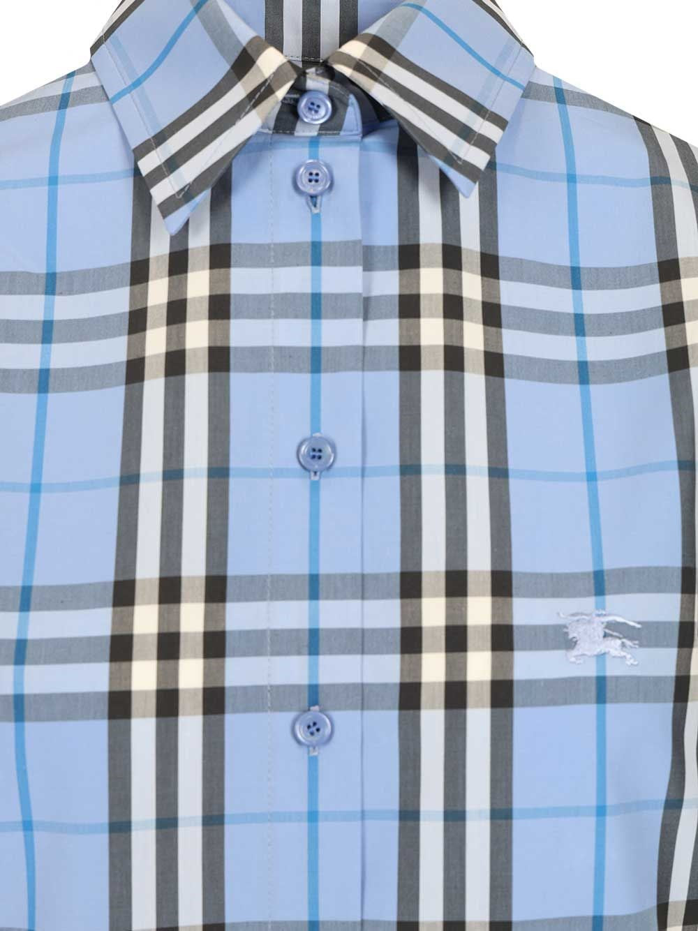 Burberry Women "Check" Cotton Shirt BURBERRY