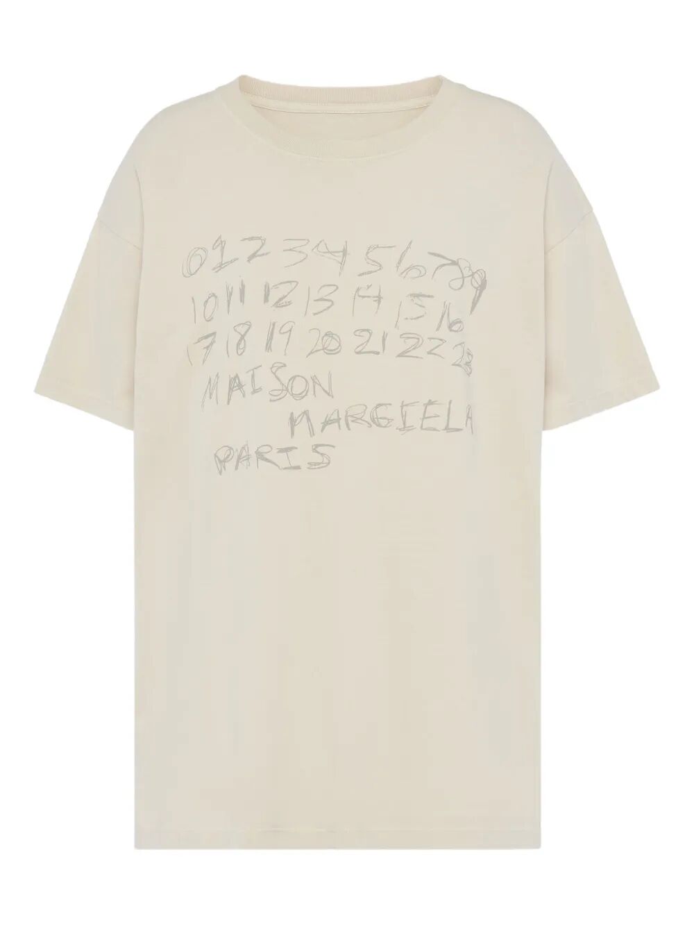 Maison Margiela Women Numerical Cotton T-Shirt MAISON MARGIELA