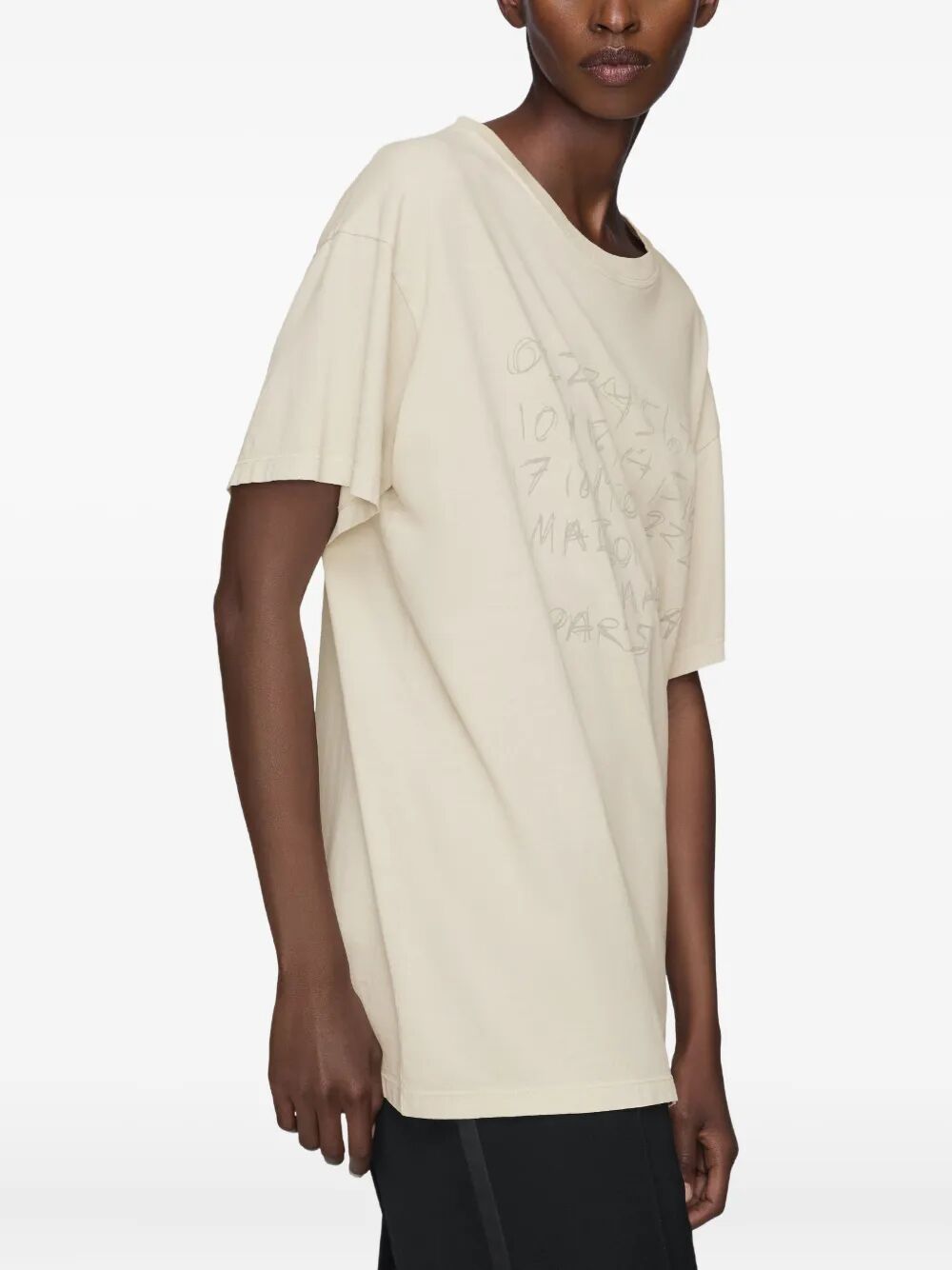 Maison Margiela Women Numerical Cotton T-Shirt MAISON MARGIELA