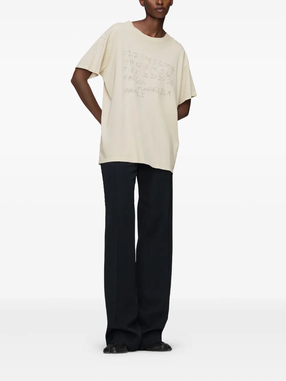 Maison Margiela Women Numerical Cotton T-Shirt MAISON MARGIELA
