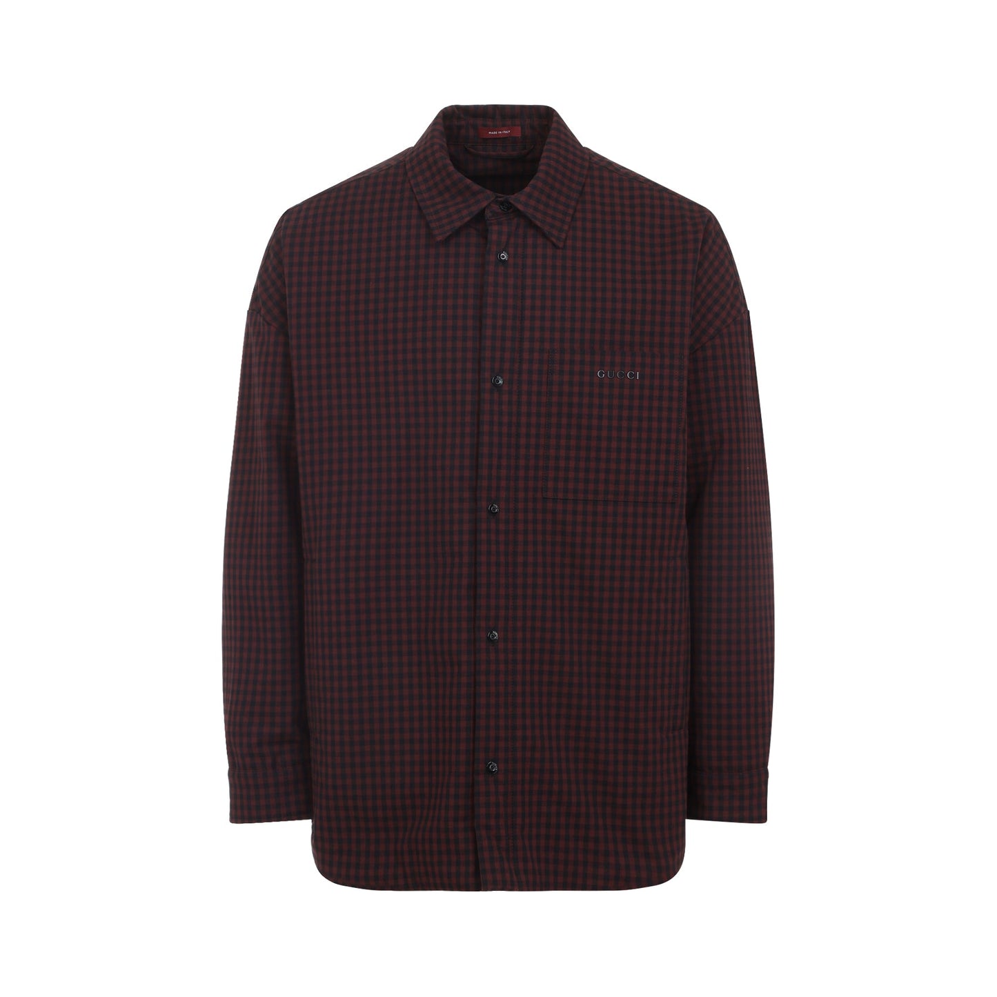 Gucci Spw Macro Vichy Jacket Men GUCCI