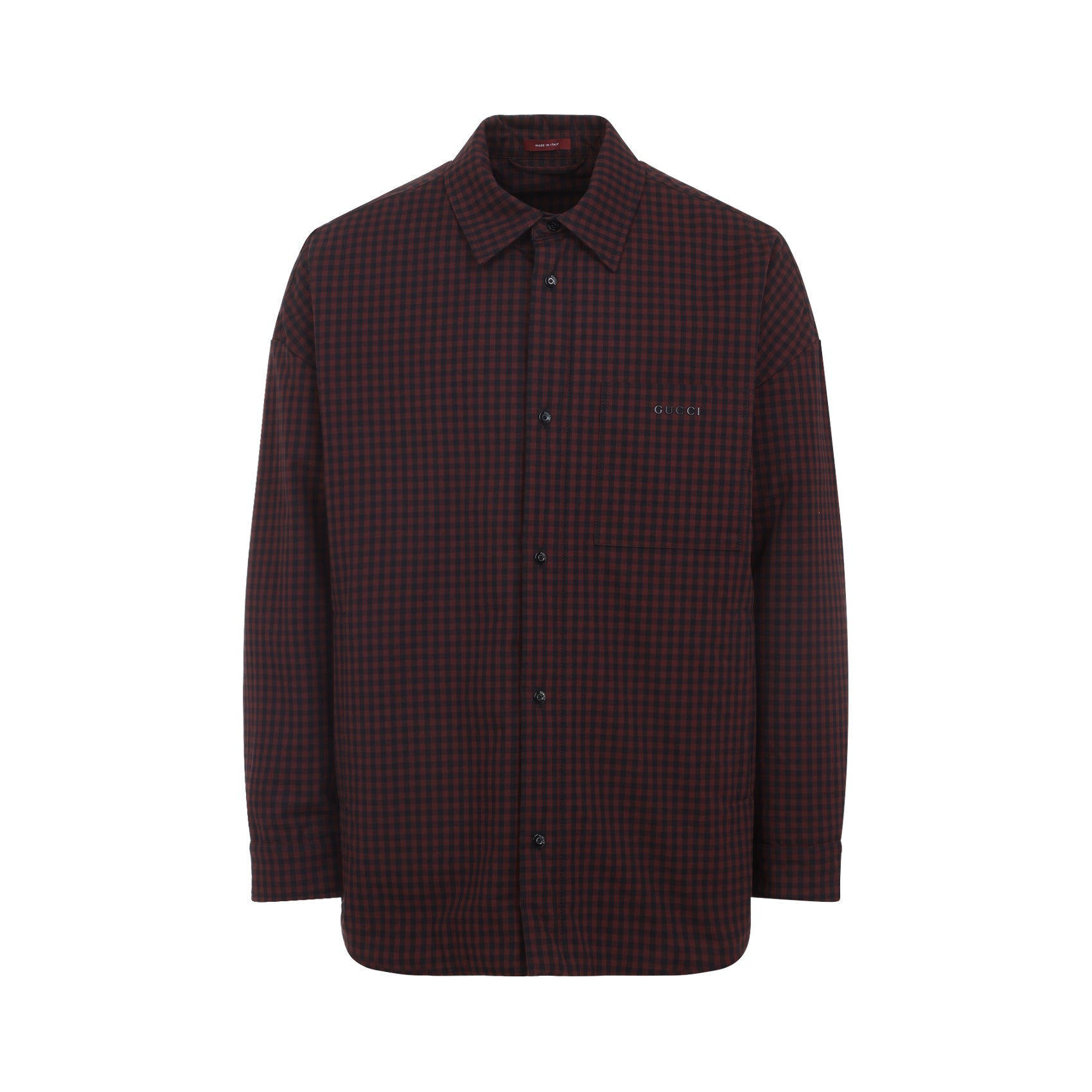 Gucci Spw Macro Vichy Jacket Men GUCCI