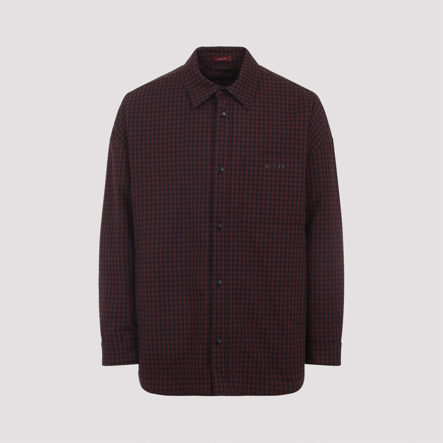 Gucci Spw Macro Vichy Jacket Men GUCCI