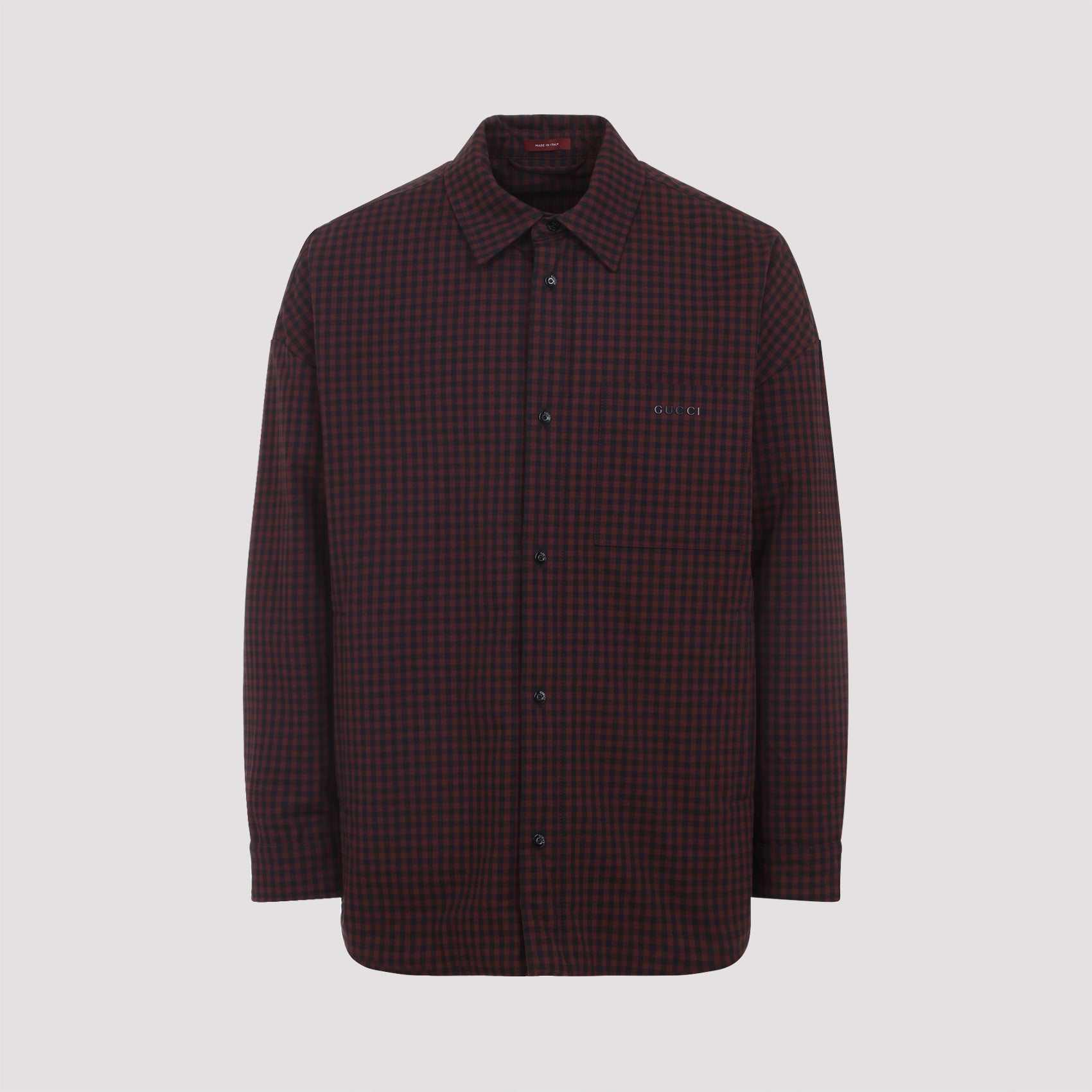 Gucci Spw Macro Vichy Jacket Men GUCCI