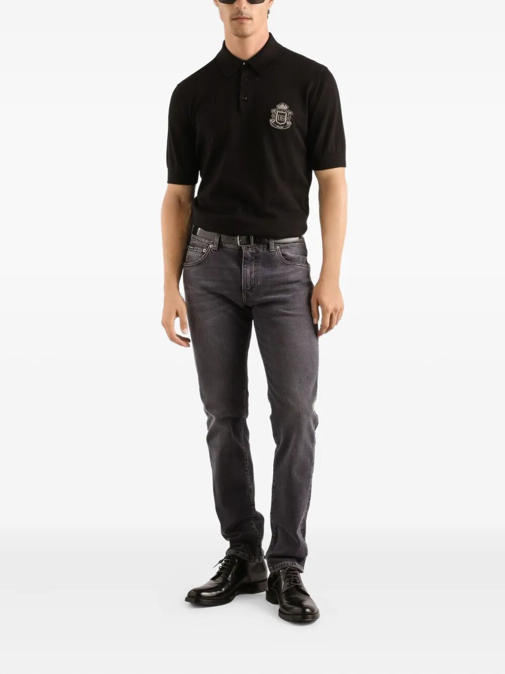 Dolce & Gabbana Men Cotton Polo Shirt DOLCE & GABBANA