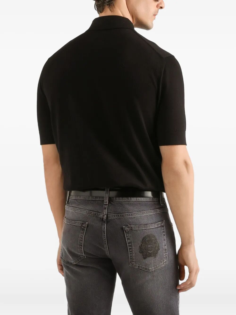 Dolce & Gabbana Men Cotton Polo Shirt DOLCE & GABBANA