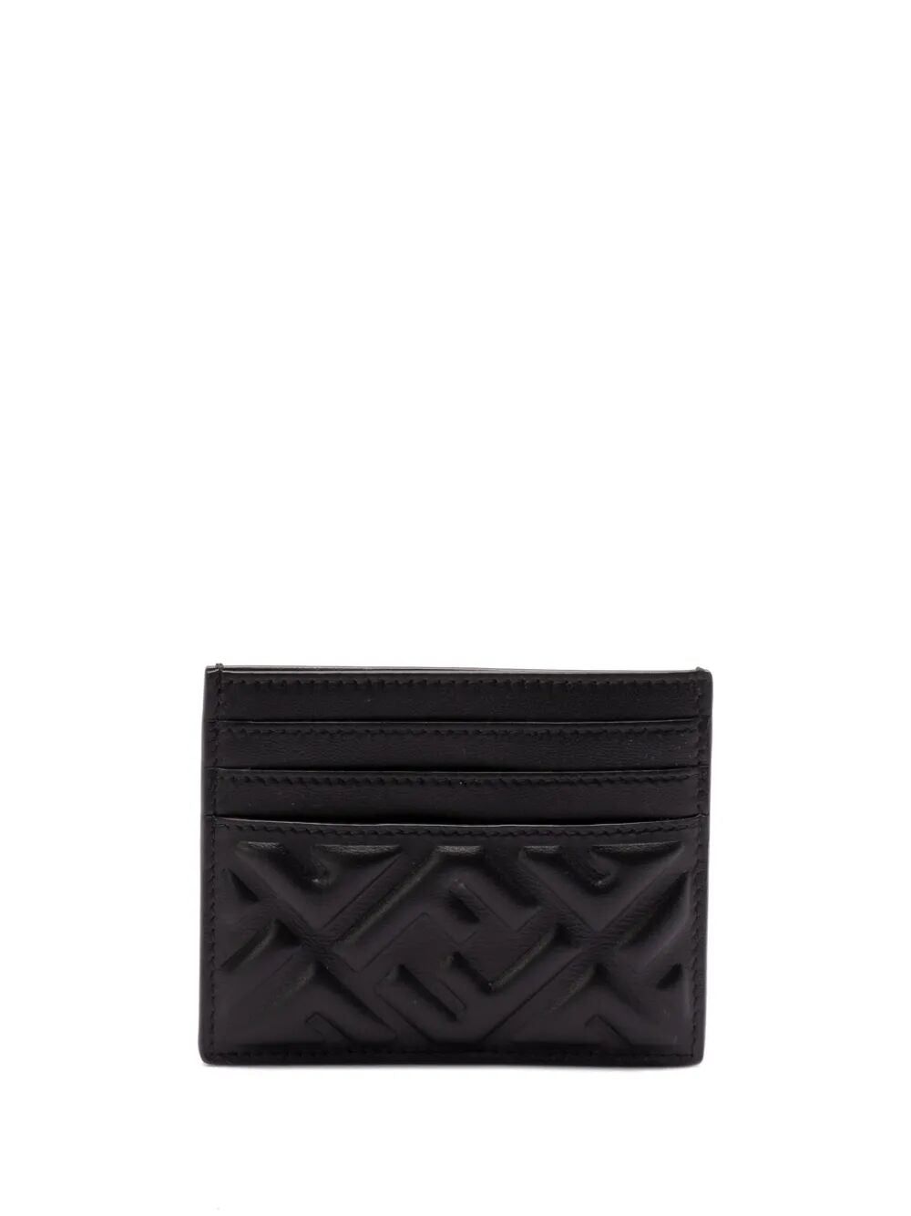 Fendi Women Ff Motif Nappa Leather Baguette Cardholder FENDI