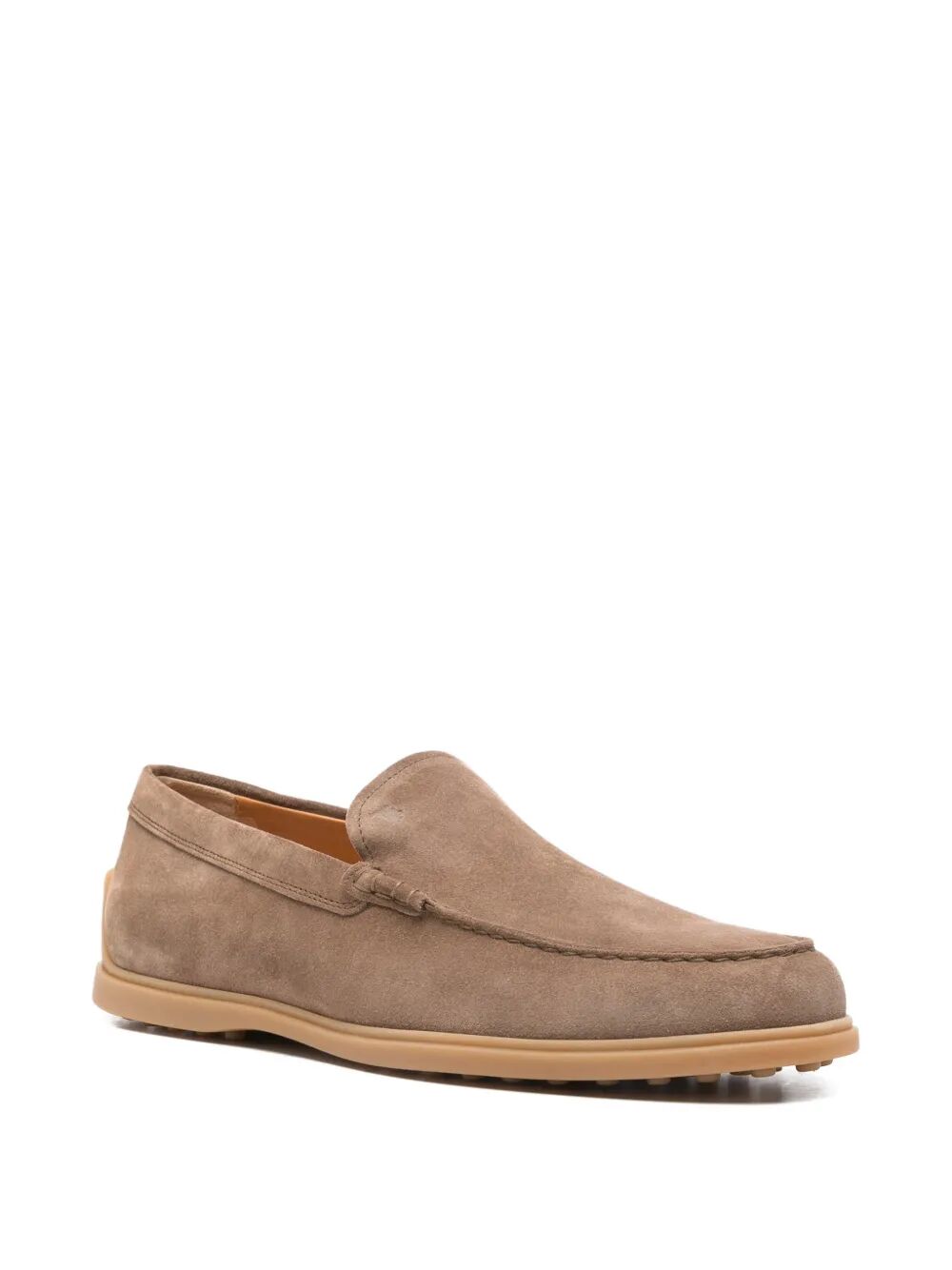 Tod's Men Suede Loafers With Rubber Sole TOD'S
