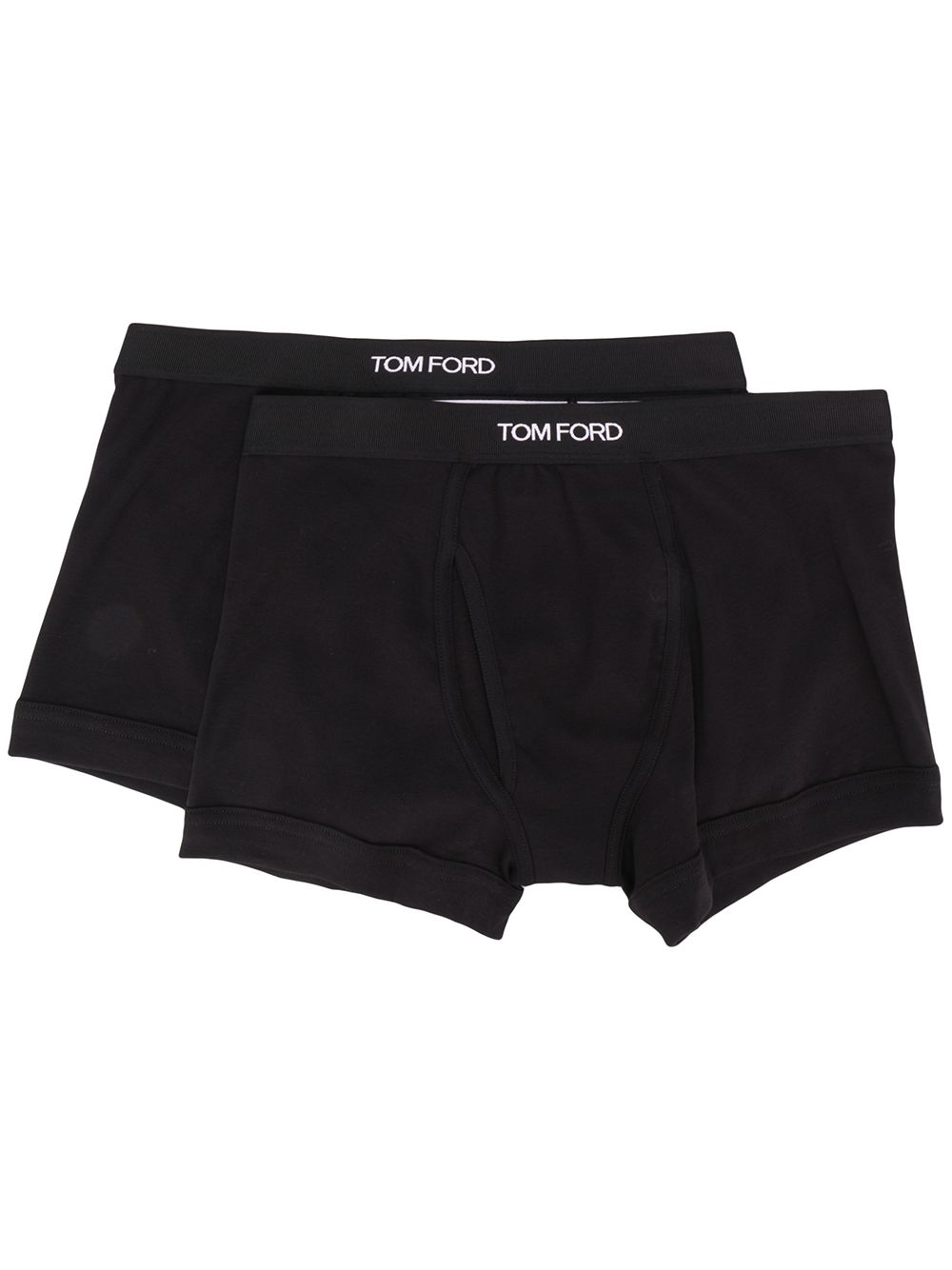 Tom Ford Men Set Of 2 Logo-Waistband Cotton Boxer Briefs TOM FORD