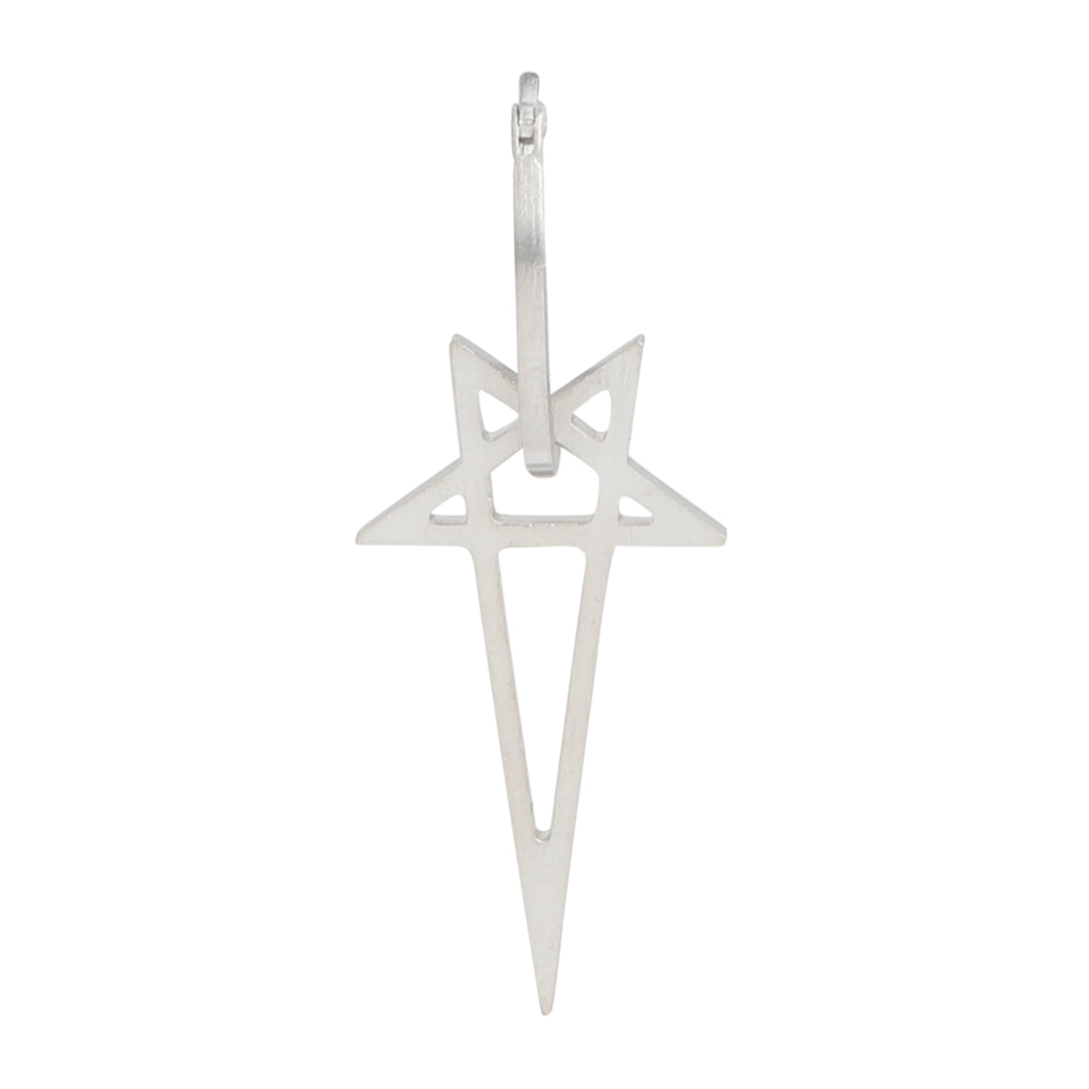 Rick Owens Pentagram Earrings Unisex RICK OWENS