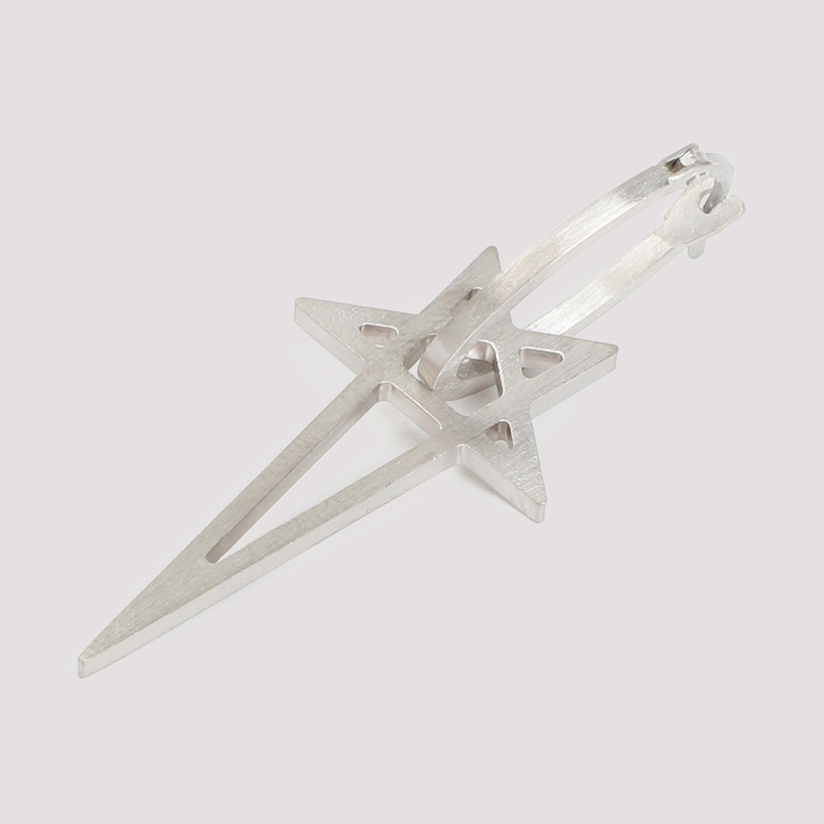 Rick Owens Pentagram Earrings Unisex RICK OWENS