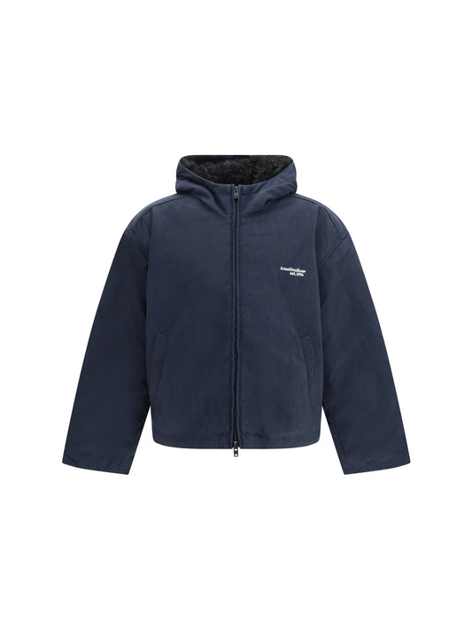 Acne Studios Men Waxed Hooded Jacket ACNE STUDIOS
