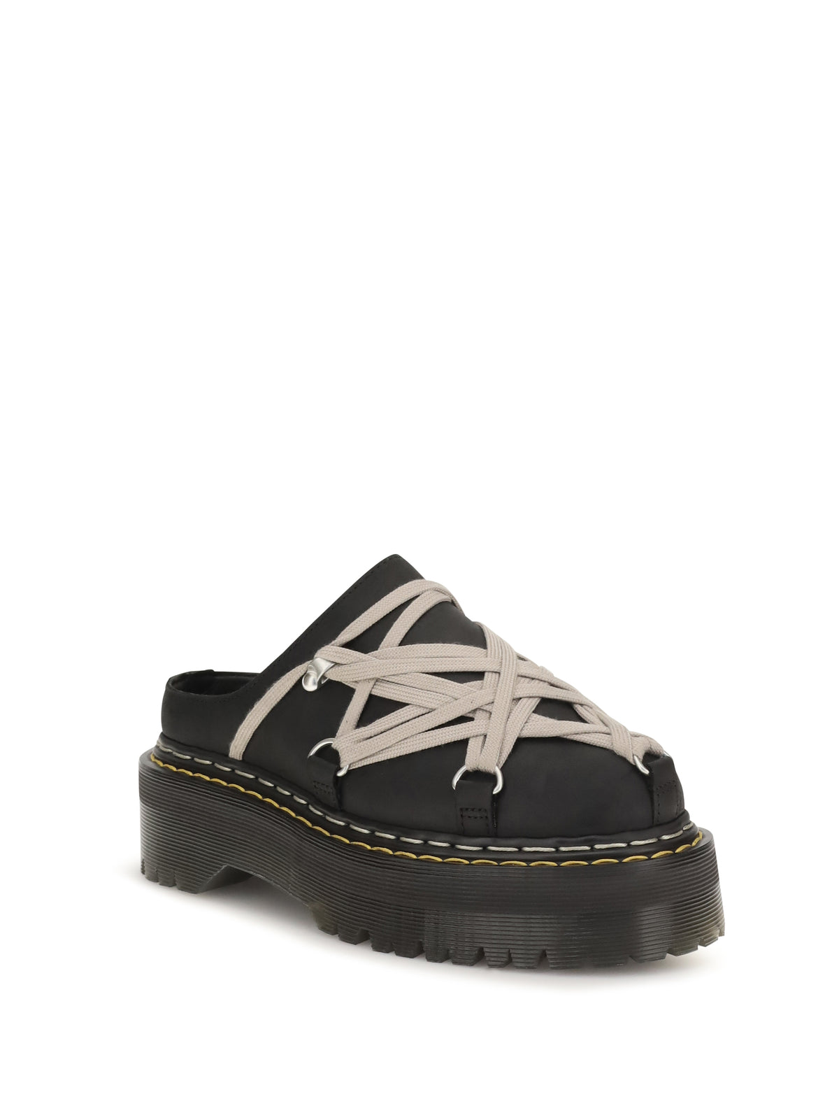 Rick Owens Women Quad Sole Megalace Mules RICK OWENS