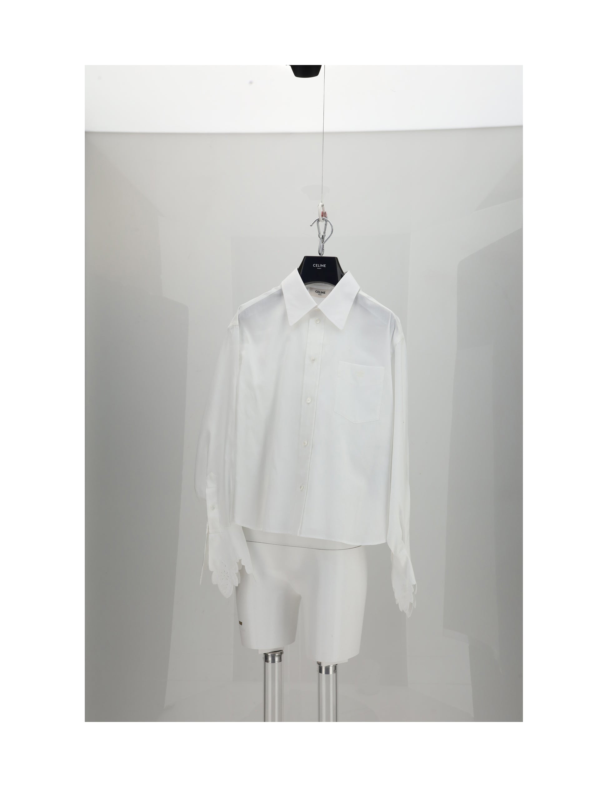 Celine Women Cropped Shirt CELINE
