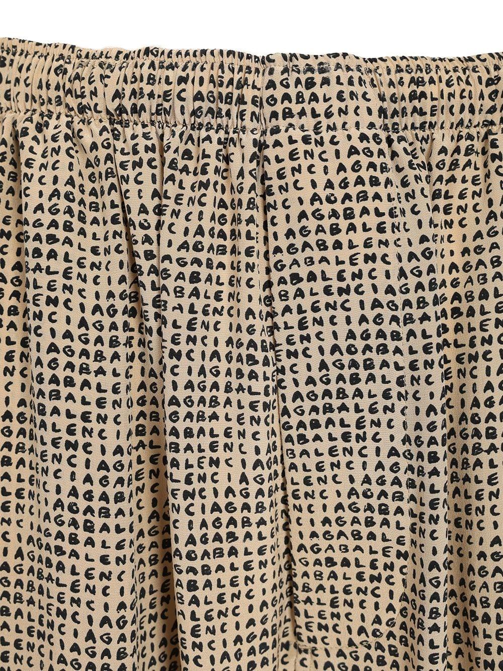Balenciaga Women "Monogram" Pajama Pants BALENCIAGA