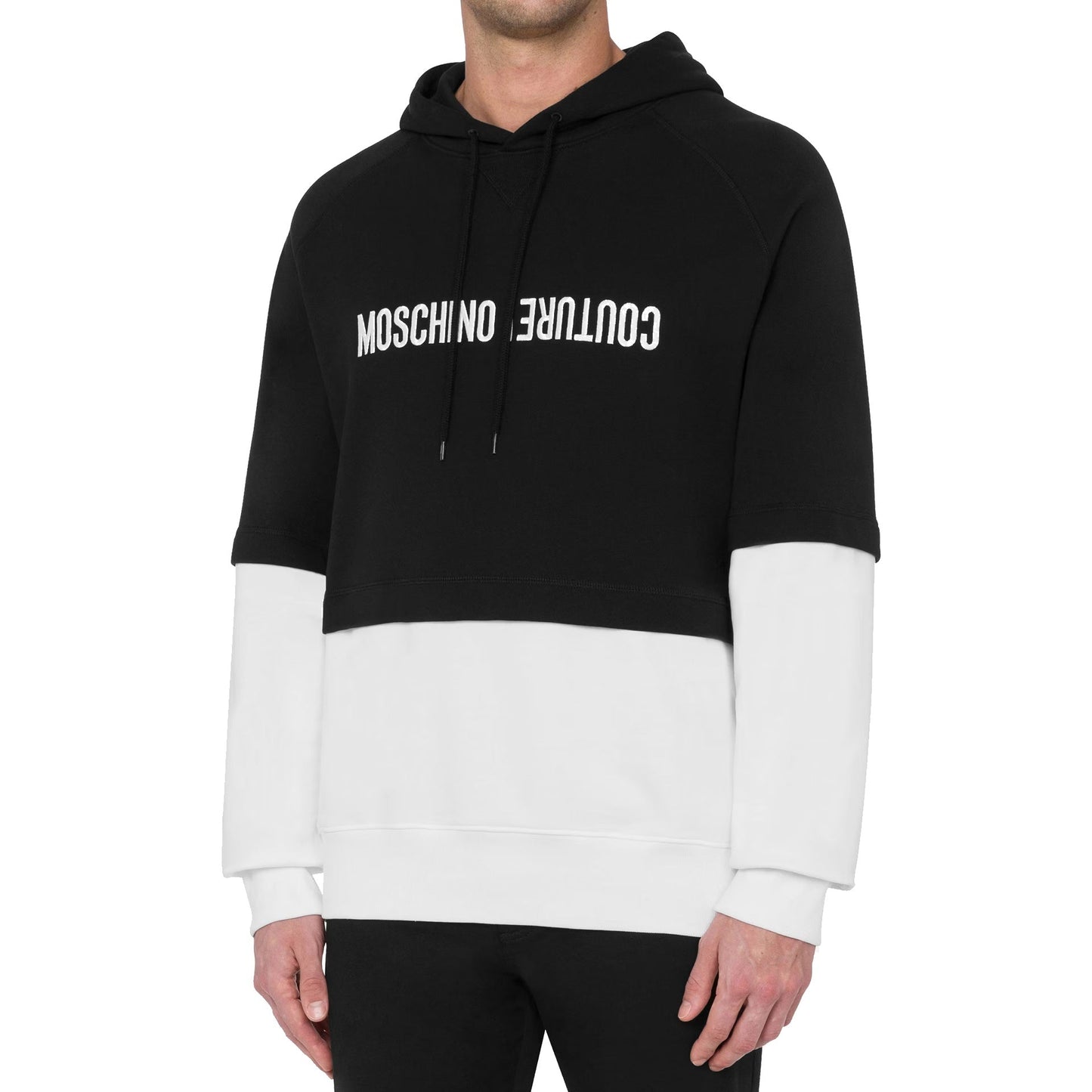 Moschino Cotton Hooded Sweatshirt Men MOSCHINO