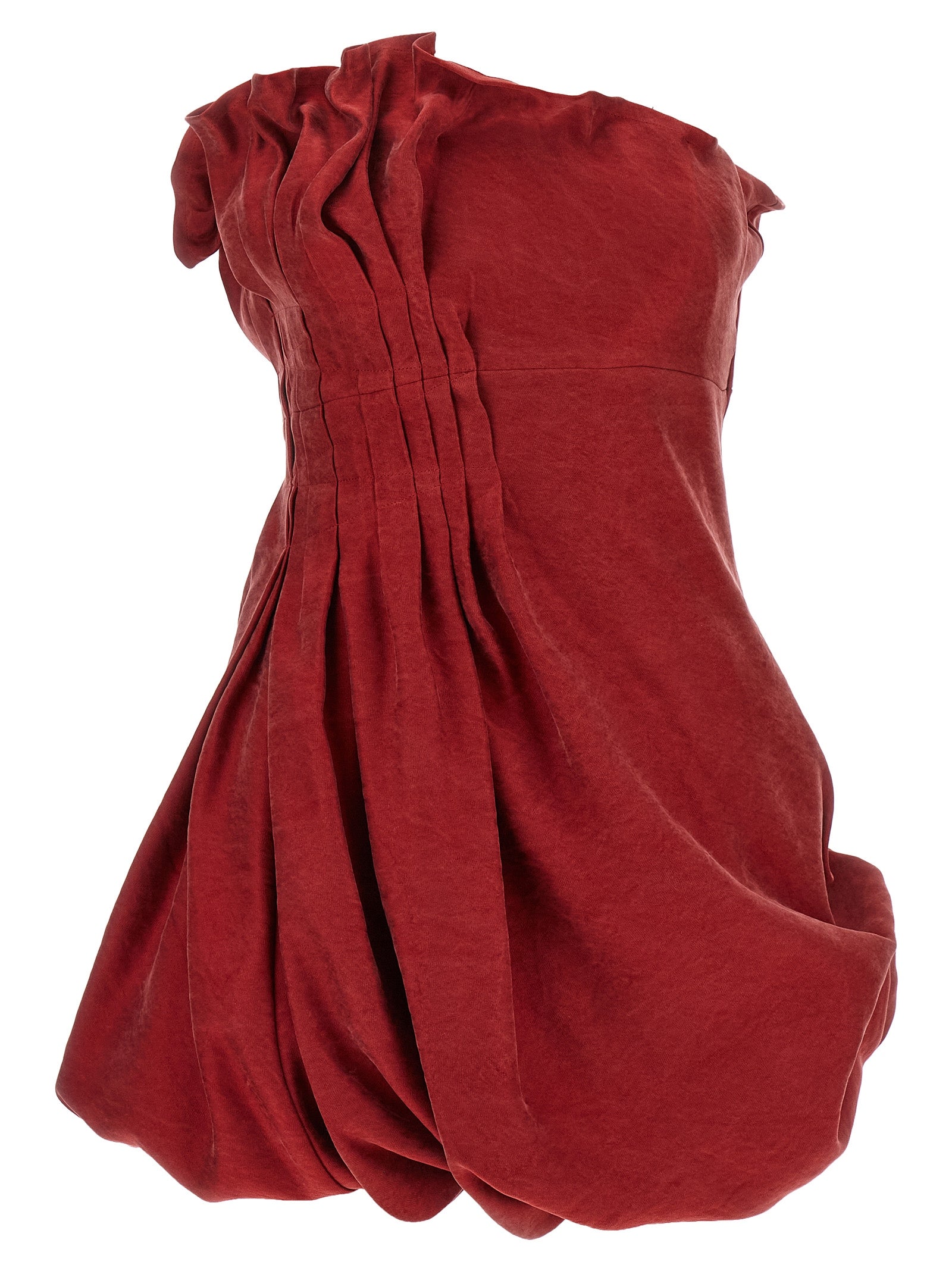 Magda Butrym Women Asymmetrical Dress With Pleats MAGDA BUTRYM