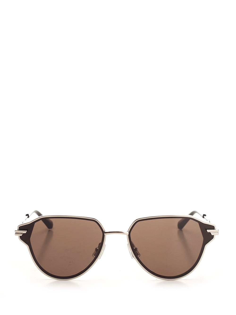Bottega Veneta Men "Glaze Aviatore" Sunglasses BOTTEGA VENETA