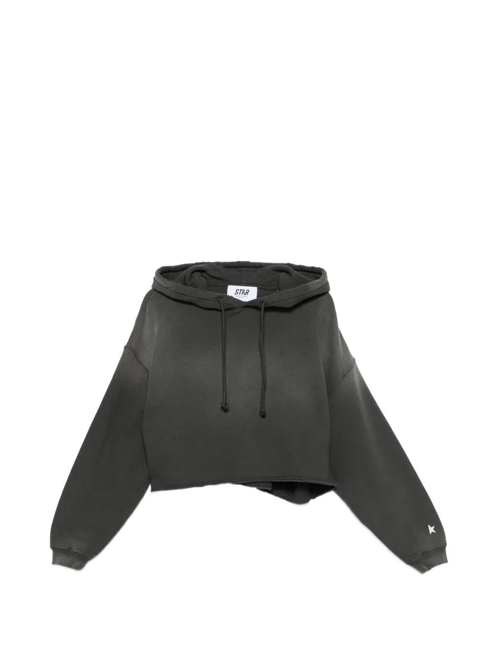 Golden Goose Women `Star` Oversize Cropped Hoodie GOLDEN GOOSE