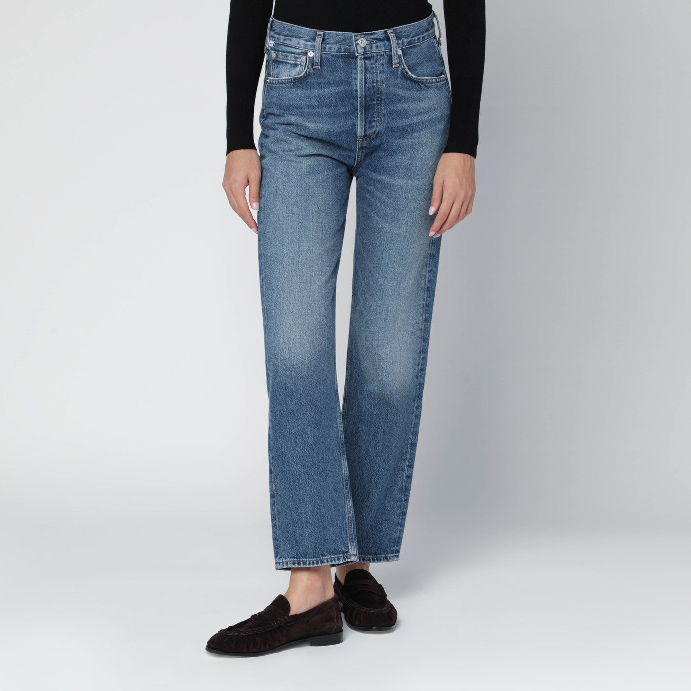 Citizens Of Humanity Medium Indigo Blue Chaya Jeans Women Citizens of Humanity