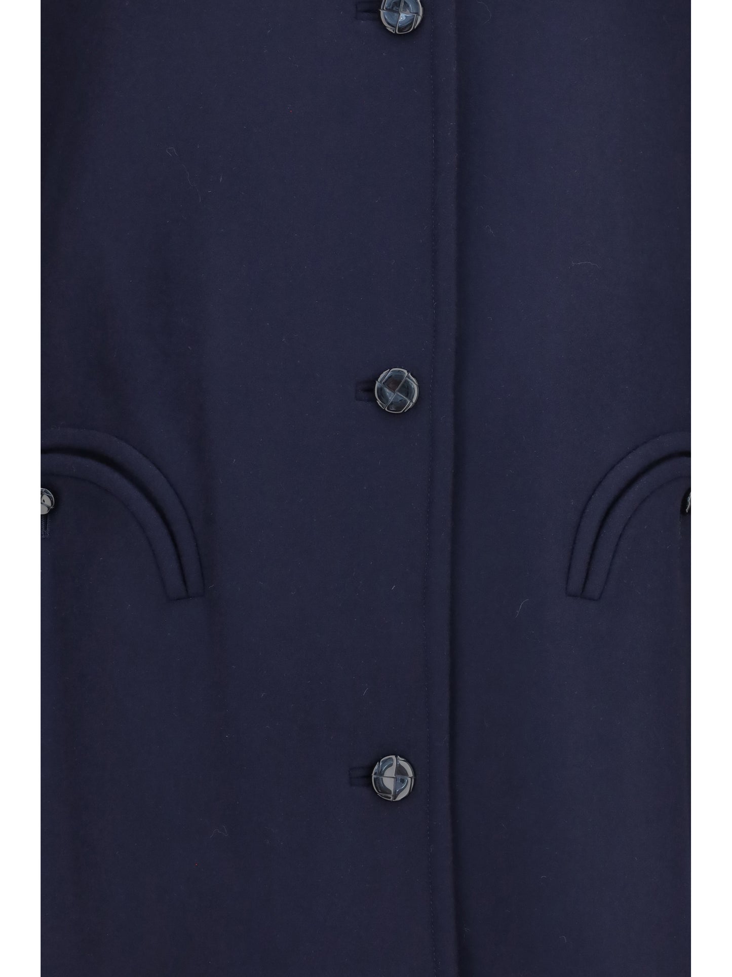 Blazè Milano Women Nitak Woolly Wool Trench Coat BLAZE MILANO