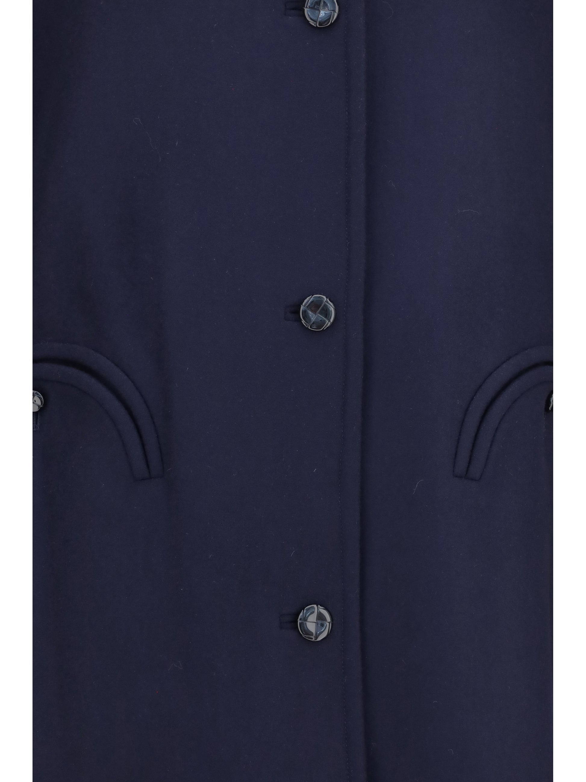 Blazè Milano Women Nitak Woolly Wool Trench Coat BLAZE MILANO