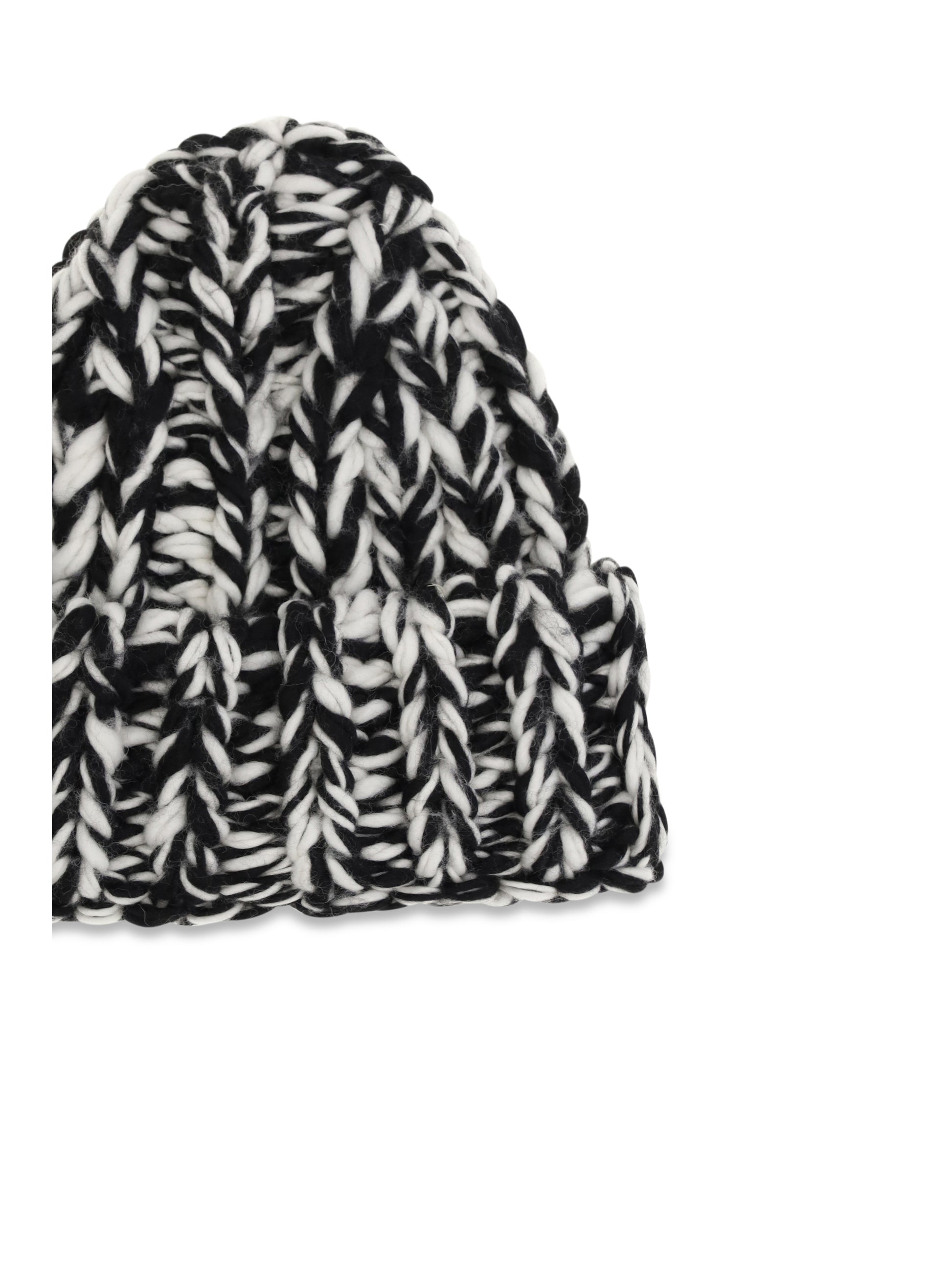 Ami Paris Men Xxl Wool Knit Beanie AMI PARIS