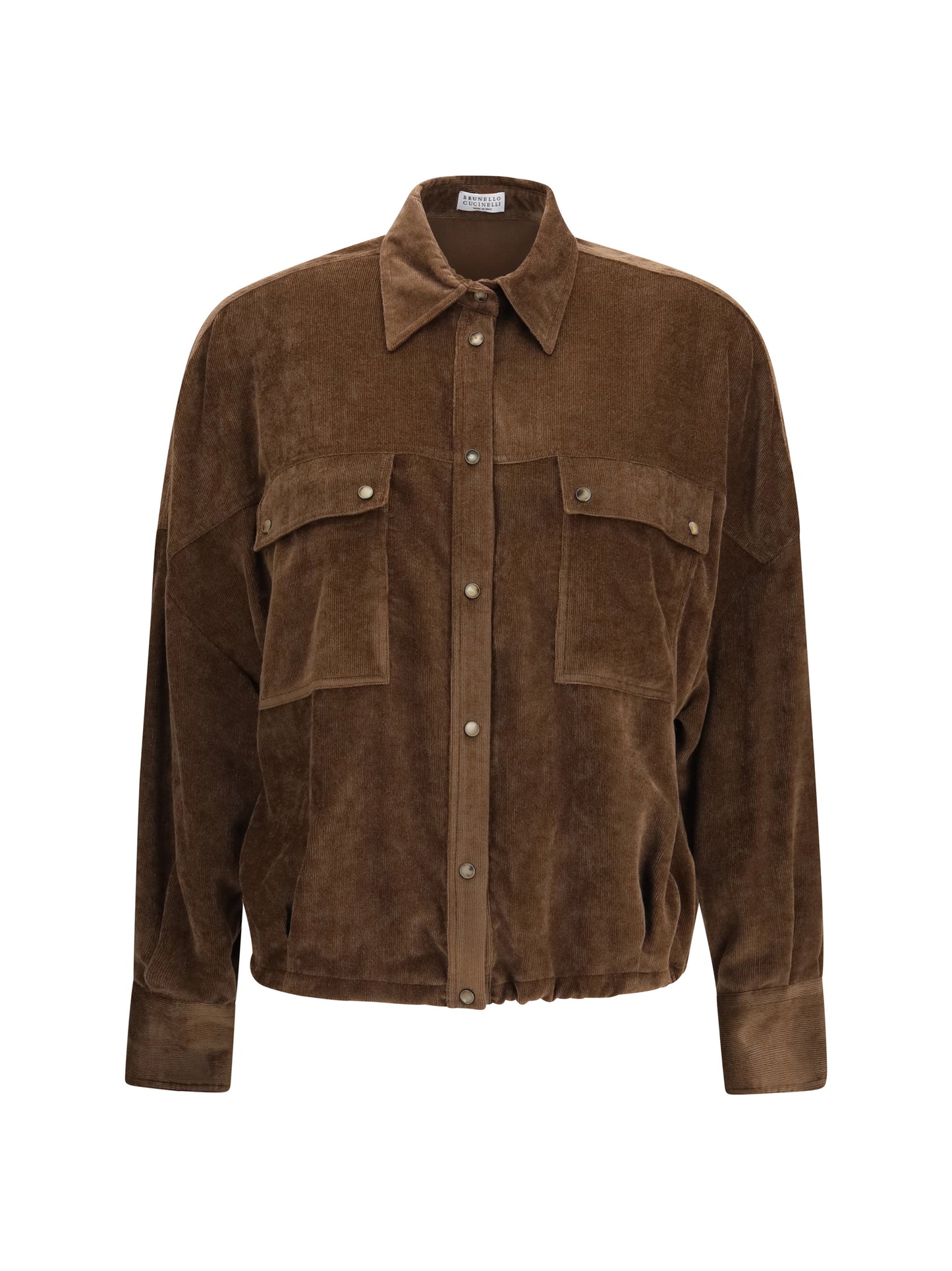 Brunello Cucinelli Women Corduroy Shirt BRUNELLO CUCINELLI